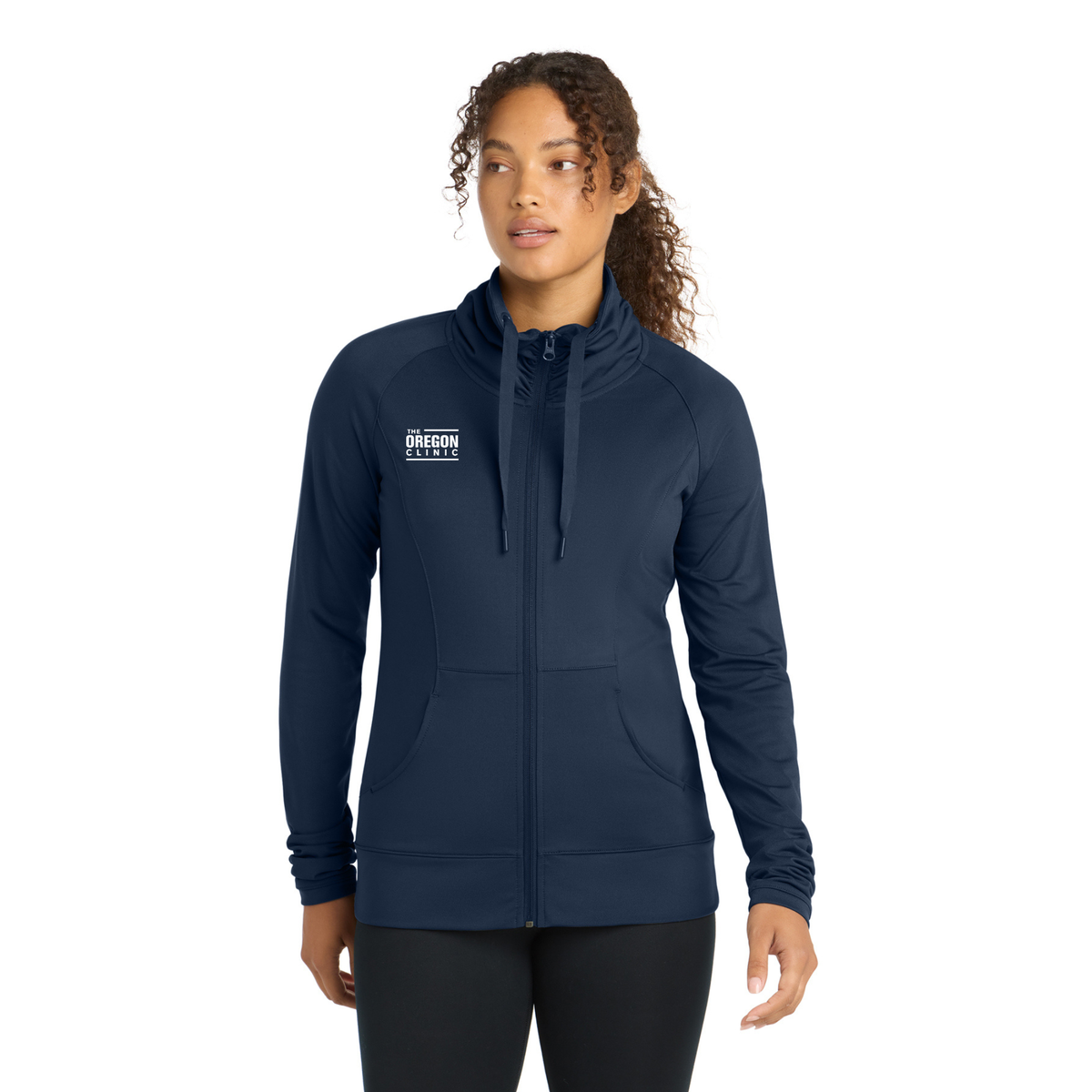 Sport-Tek® Ladies Sport-Wick® Stretch Full-Zip Jacket