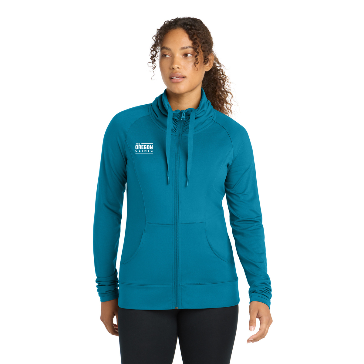 Sport-Tek® Ladies Sport-Wick® Stretch Full-Zip Jacket