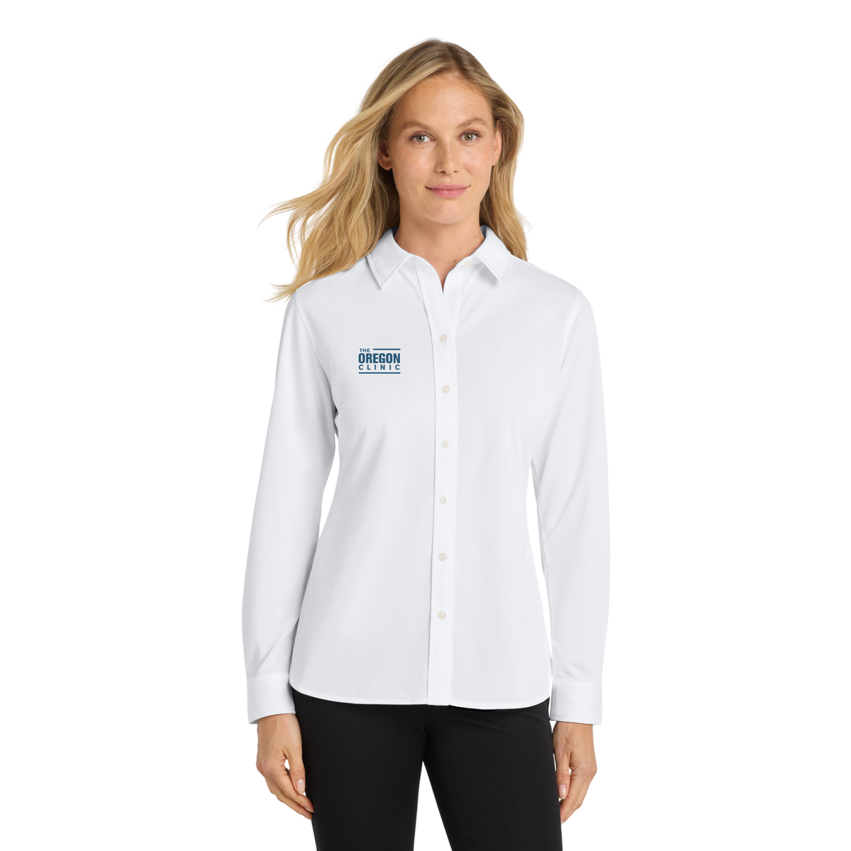 Port Authority® Women's Dimension Knit Dress Shirt