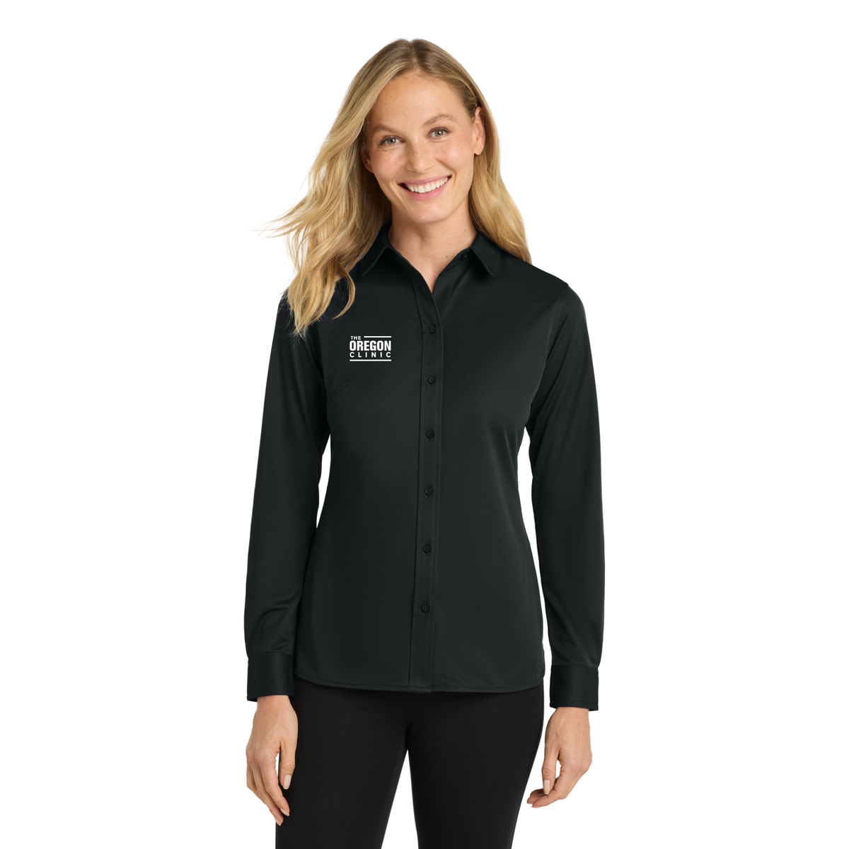 Port Authority® Women's Dimension Knit Dress Shirt