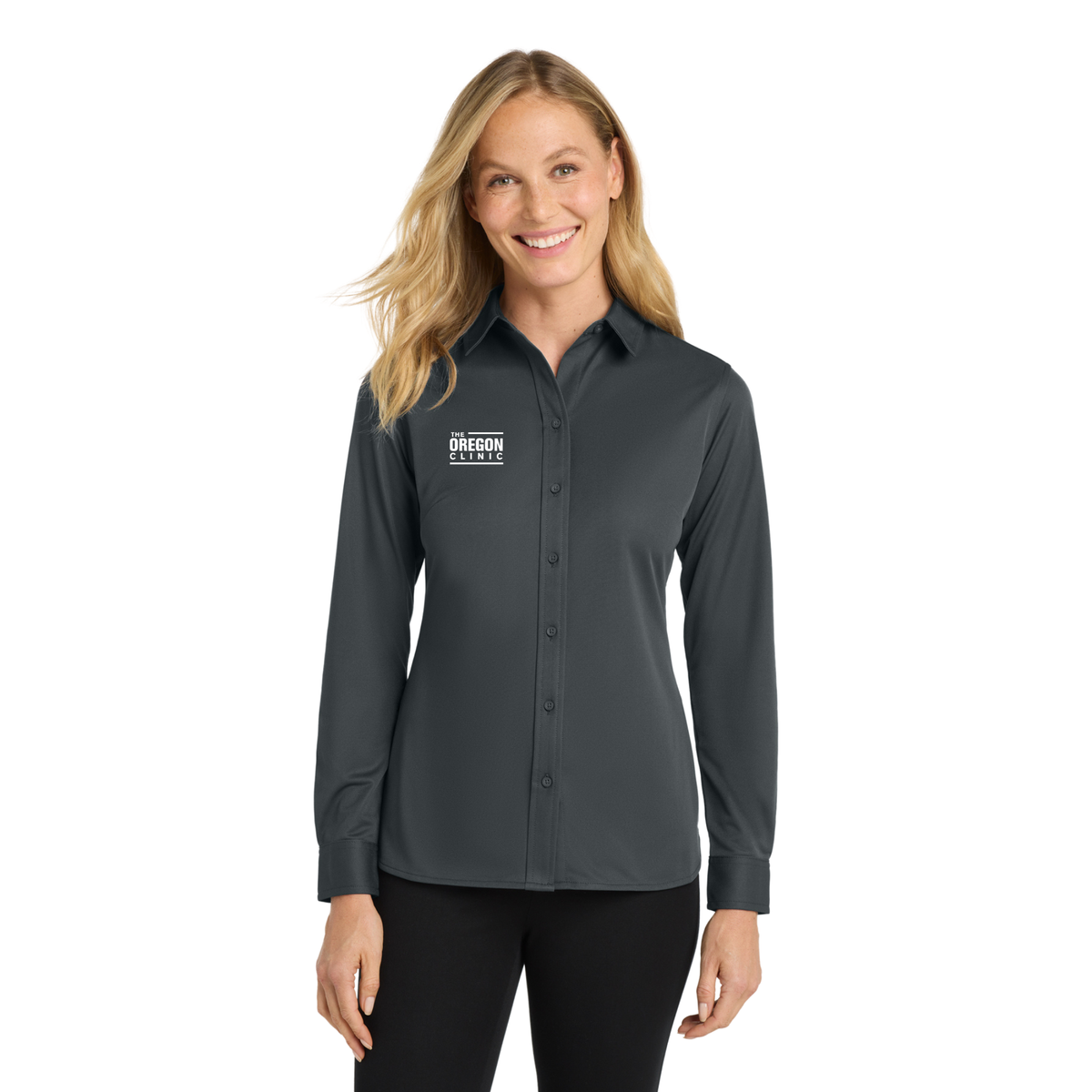 Port Authority® Women's Dimension Knit Dress Shirt