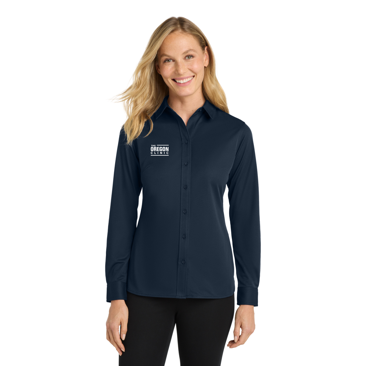 Port Authority® Women's Dimension Knit Dress Shirt