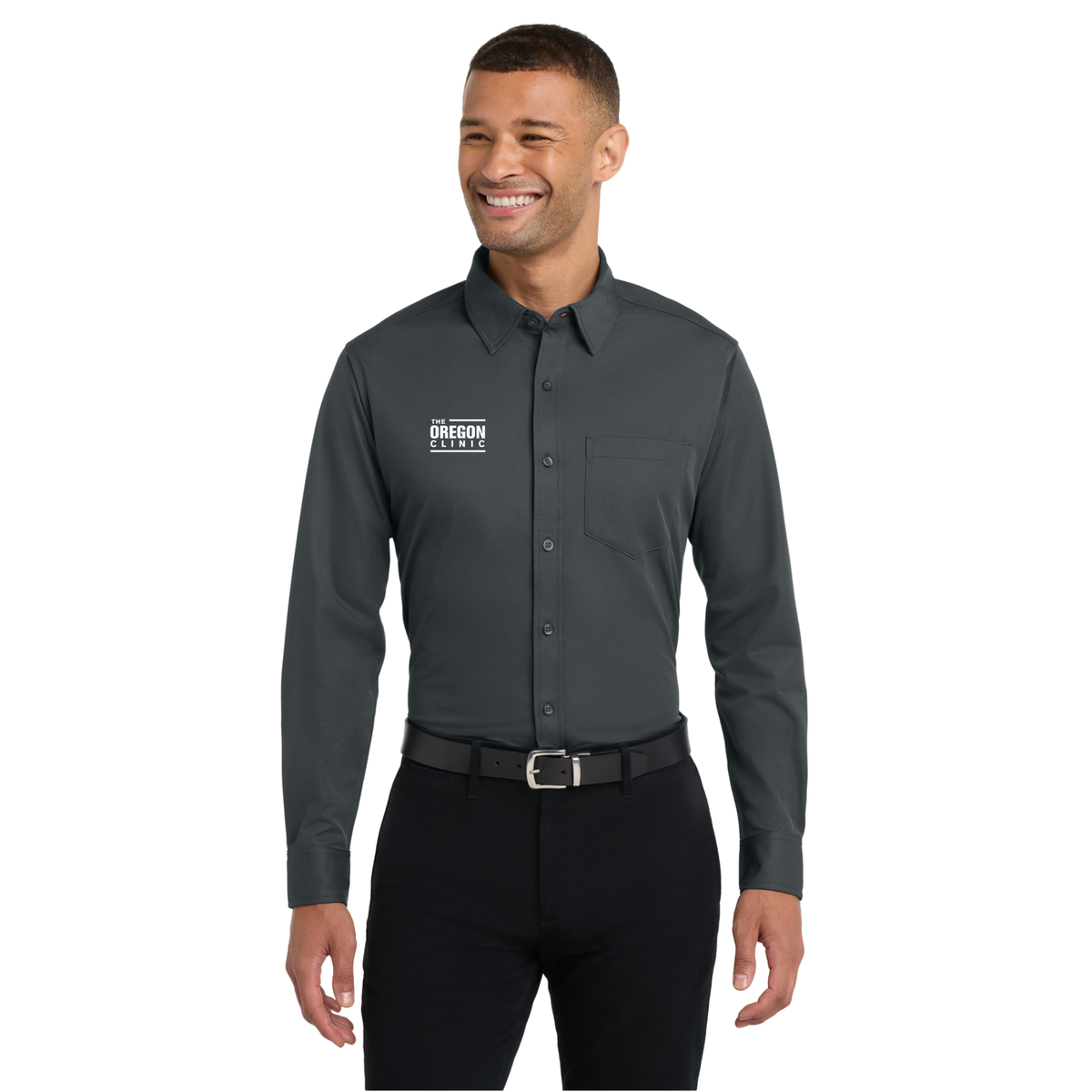 Port Authority® Dimension Knit Dress Shirt